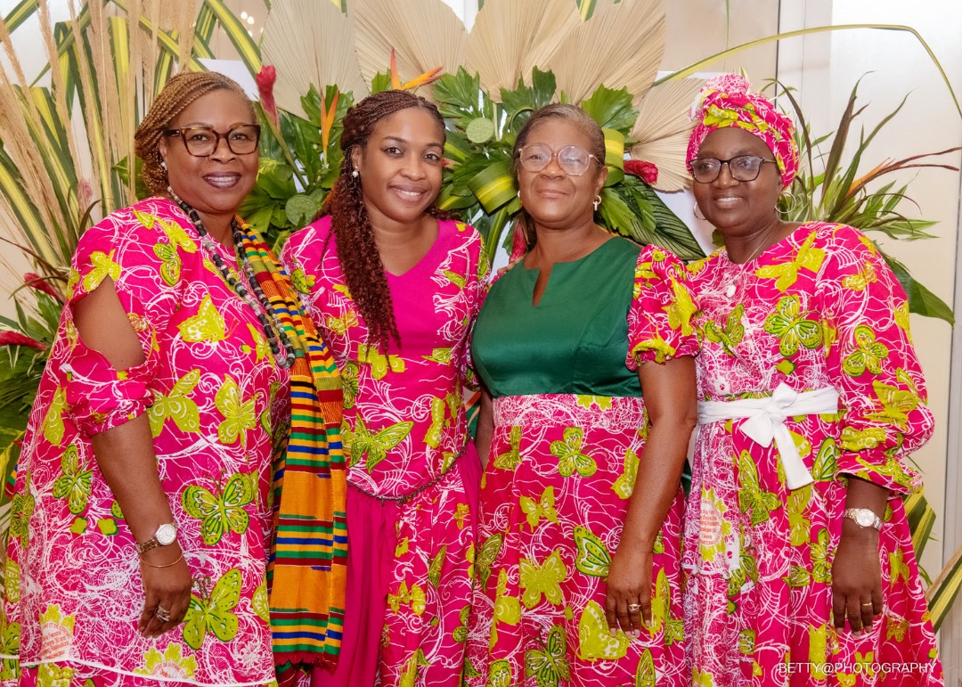 Groupe de collaboratrices d’IVOSEP,Conférence sur les droits de succession des femmes en Côte d'Ivoire organisée par IVOSEP, mars 2025